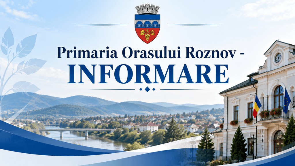 Primaria orașului Roznov - INFORMARE